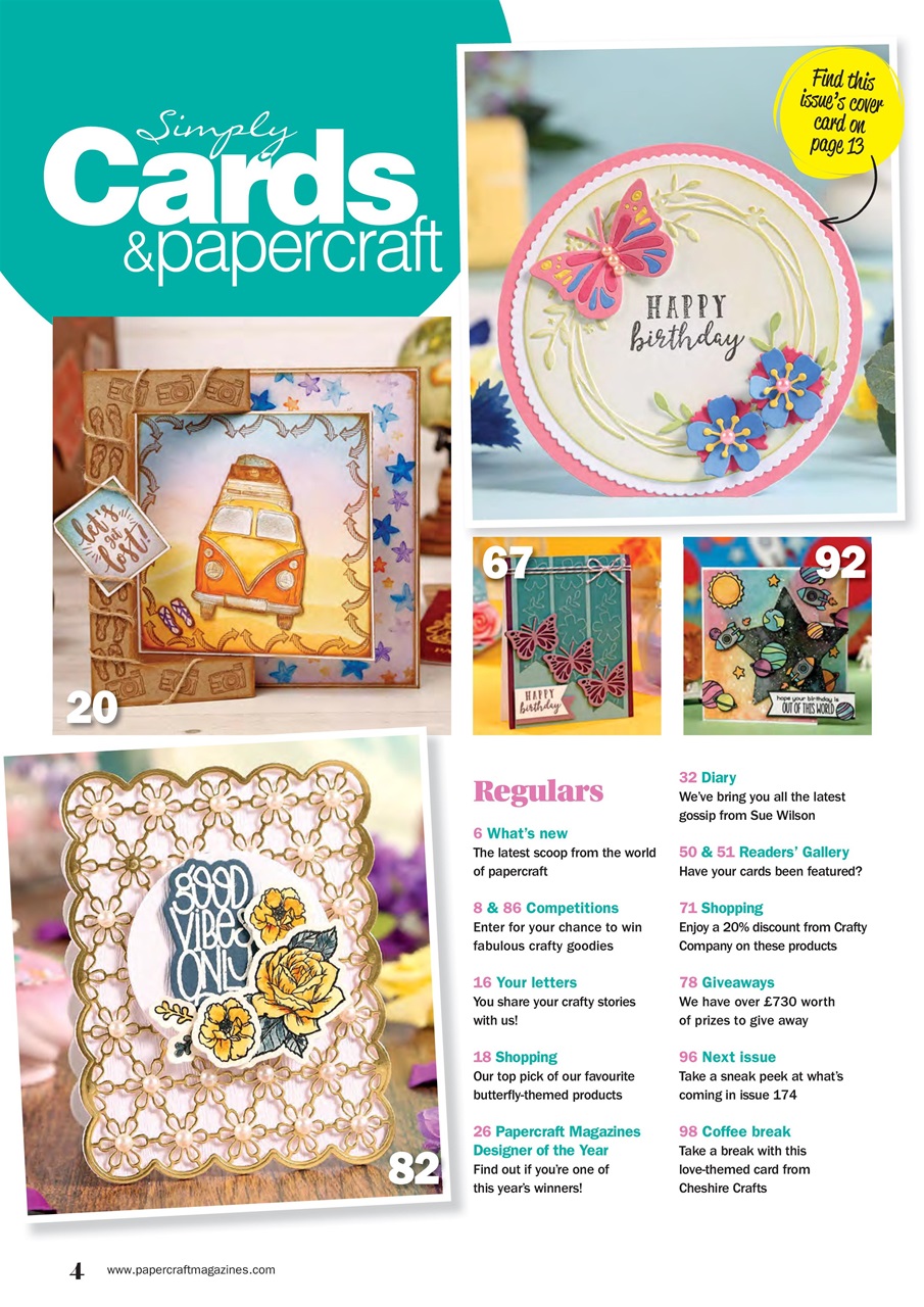 Simply Cards & Papercraft Preview Pages