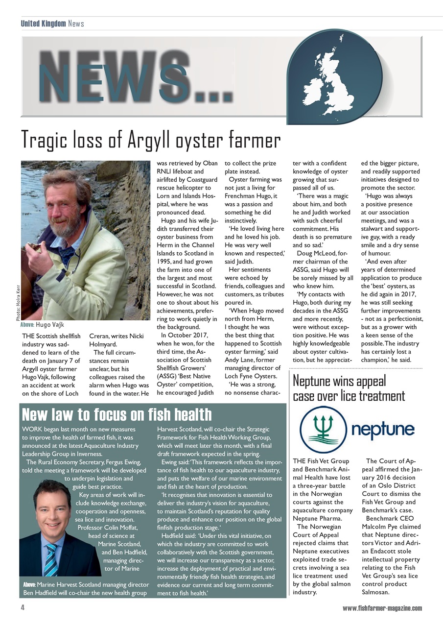 Fish Farmer Magazine Preview Pages