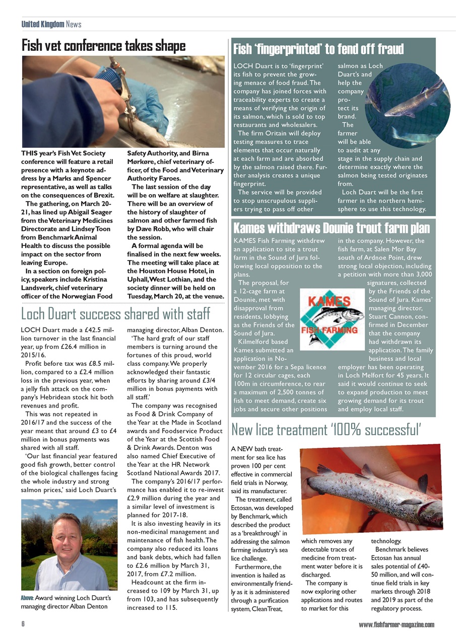 Fish Farmer Magazine Preview Pages