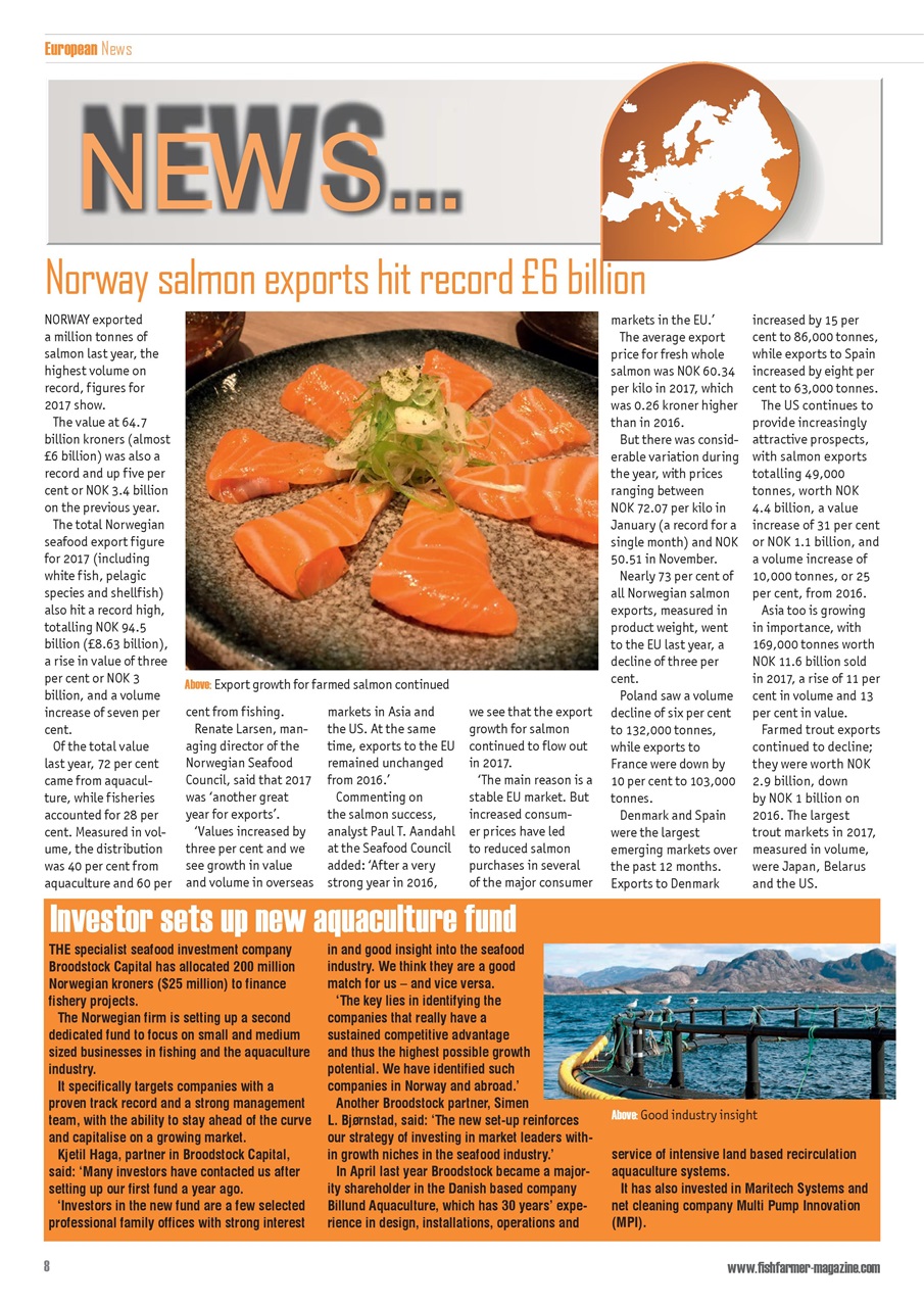 Fish Farmer Magazine Preview Pages