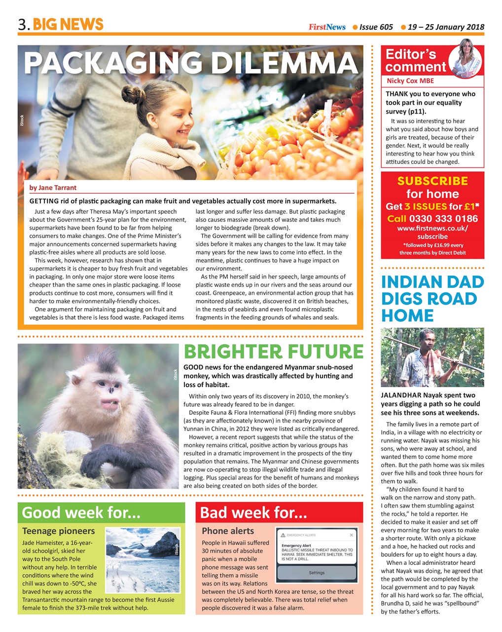 First News Preview Pages