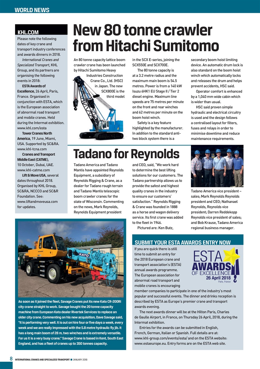 Int. Cranes and Specialized Transp Preview Pages