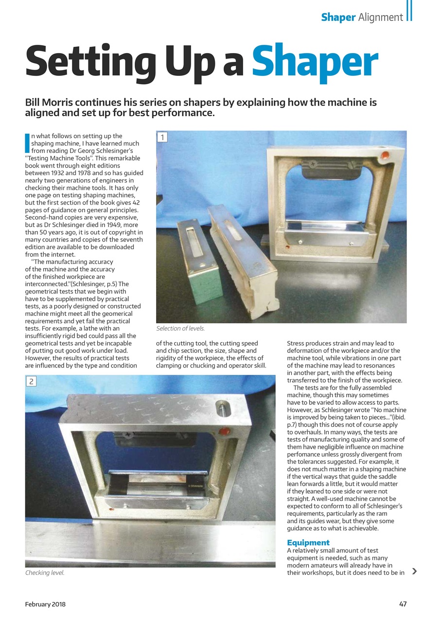 Model Engineer & Workshop Magazine Preview Pages