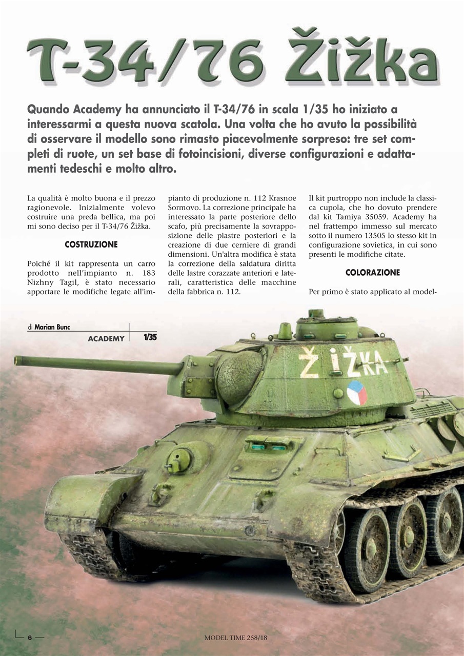 Model Time Preview Pages