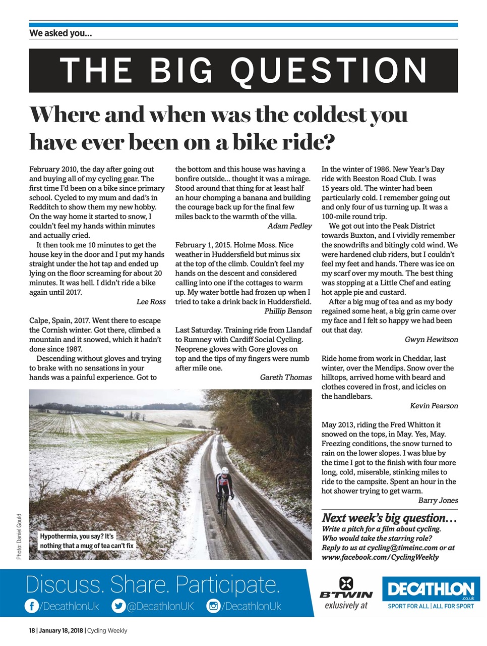 Cycling Weekly Preview Pages