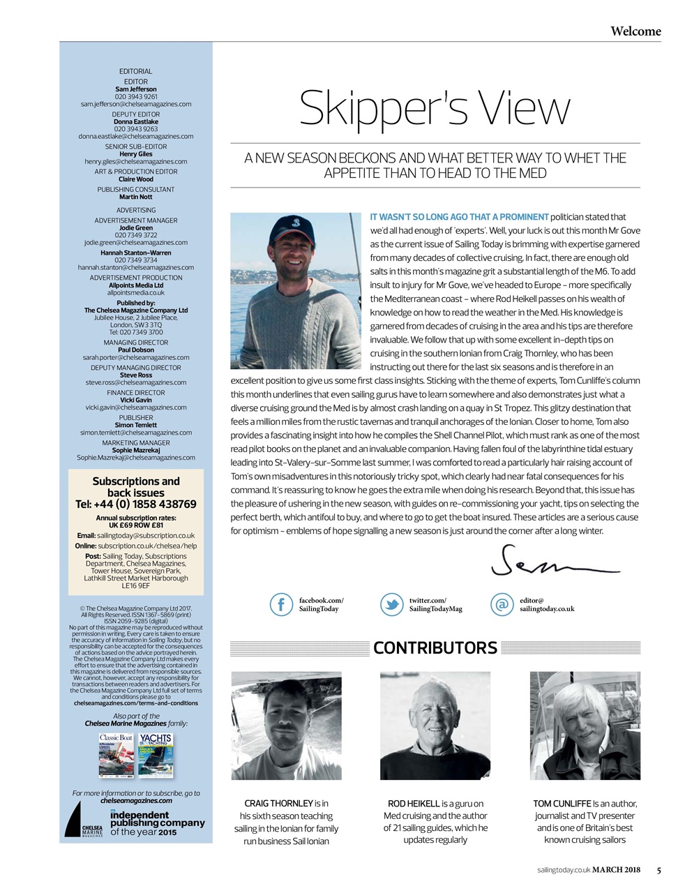 Sailing Today Preview Pages