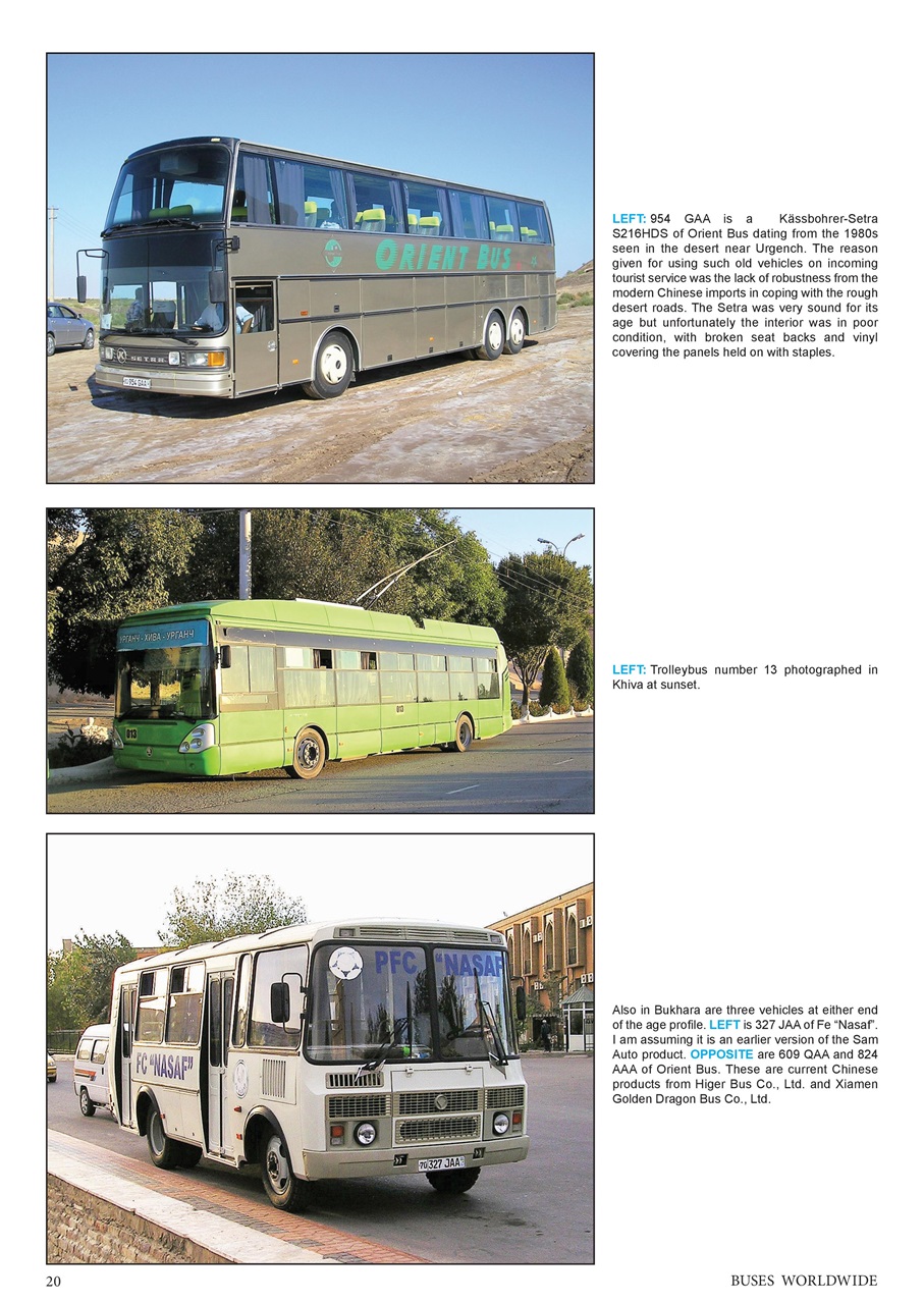 Buses Worldwide Preview Pages