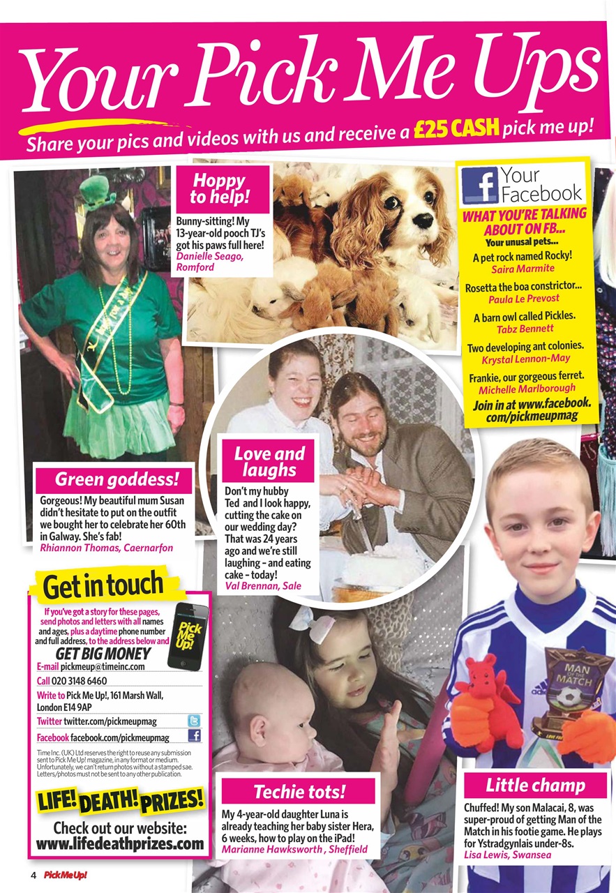 Pick Me Up Preview Pages