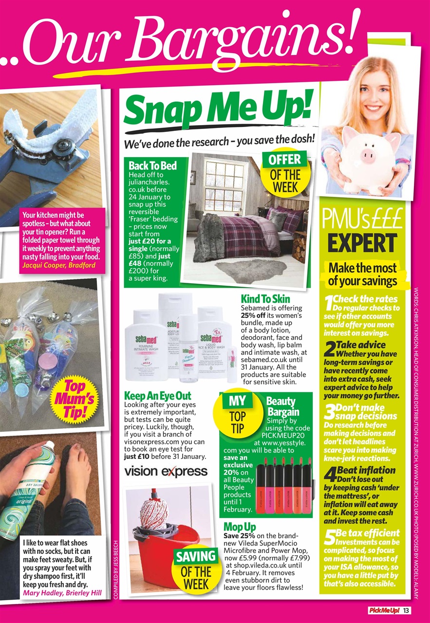 Pick Me Up Preview Pages