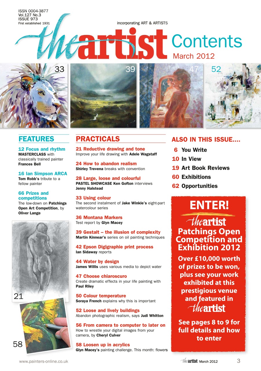 The Artist Preview Pages