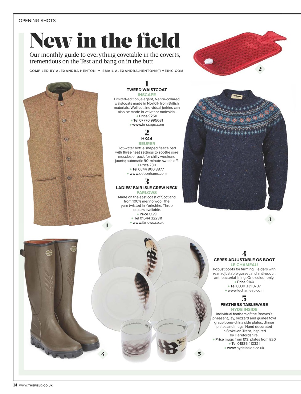 The Field Preview Pages