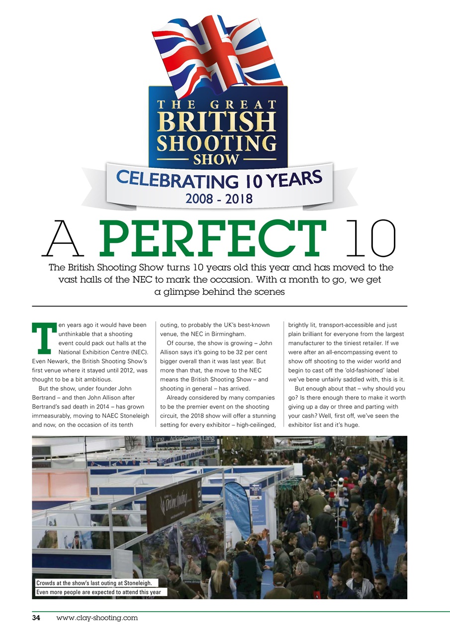 Clay Shooting Preview Pages