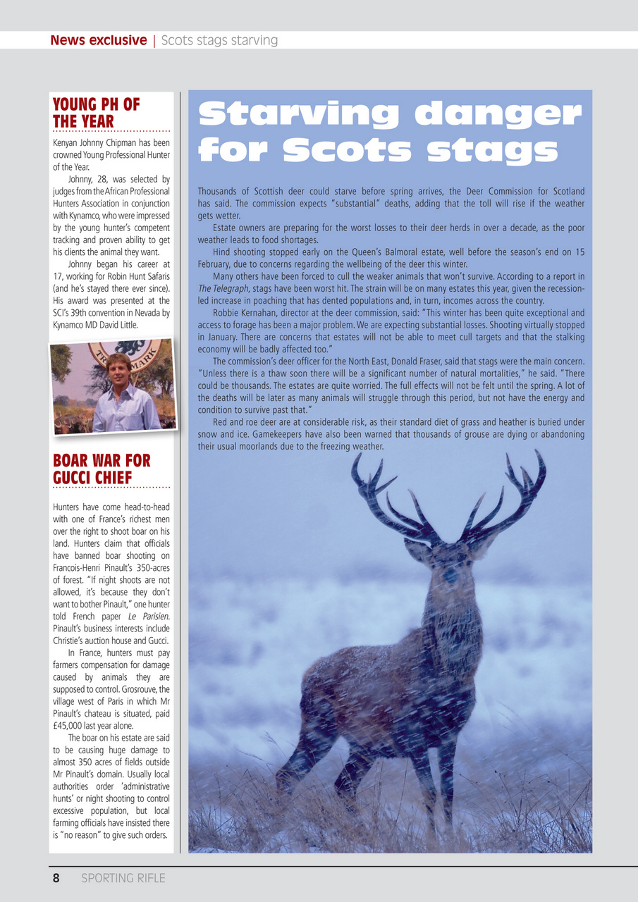 Sporting Rifle Preview Pages