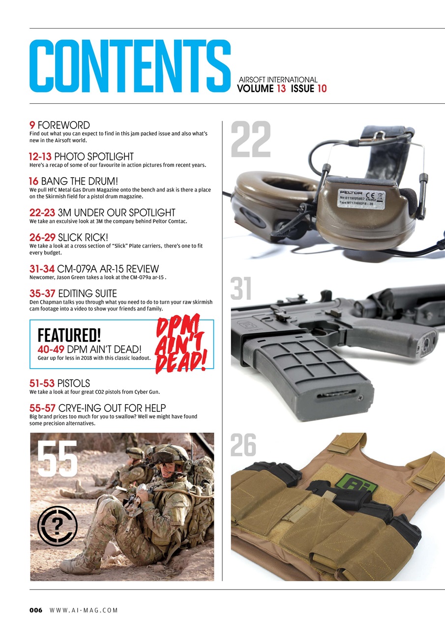 Airsoft International Preview Pages