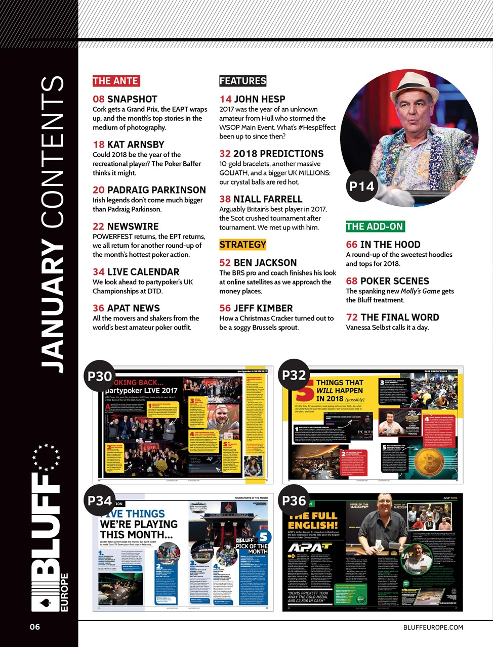 Bluff Europe Preview Pages