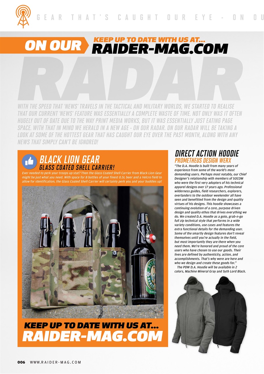 Raider Preview Pages