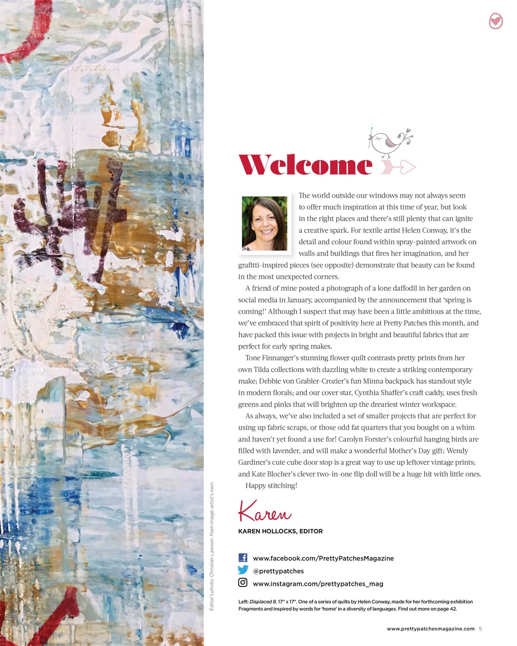 Pretty Patches Magazine Preview Pages