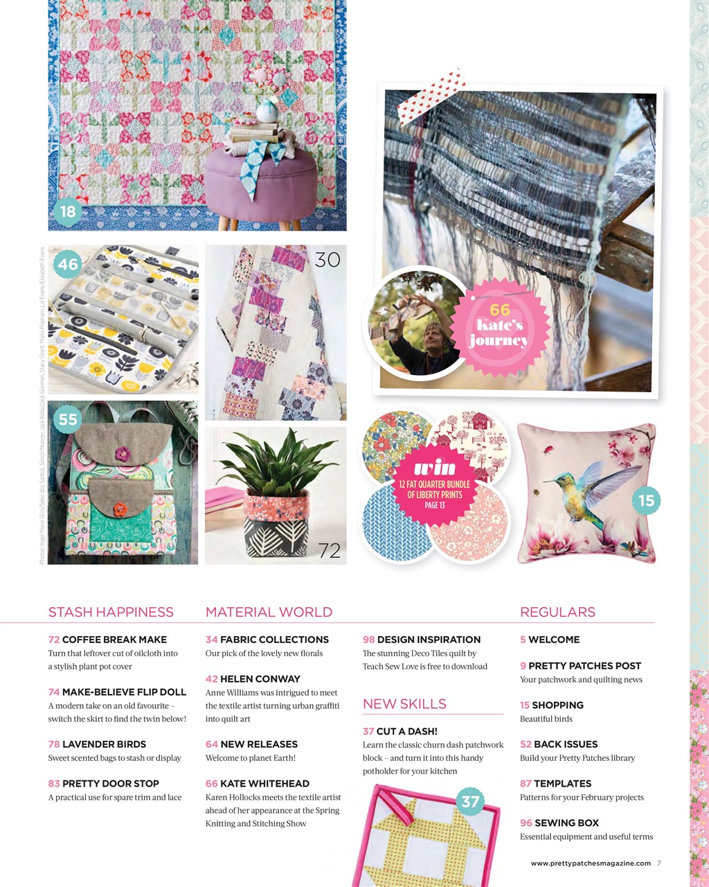 Pretty Patches Magazine Preview Pages