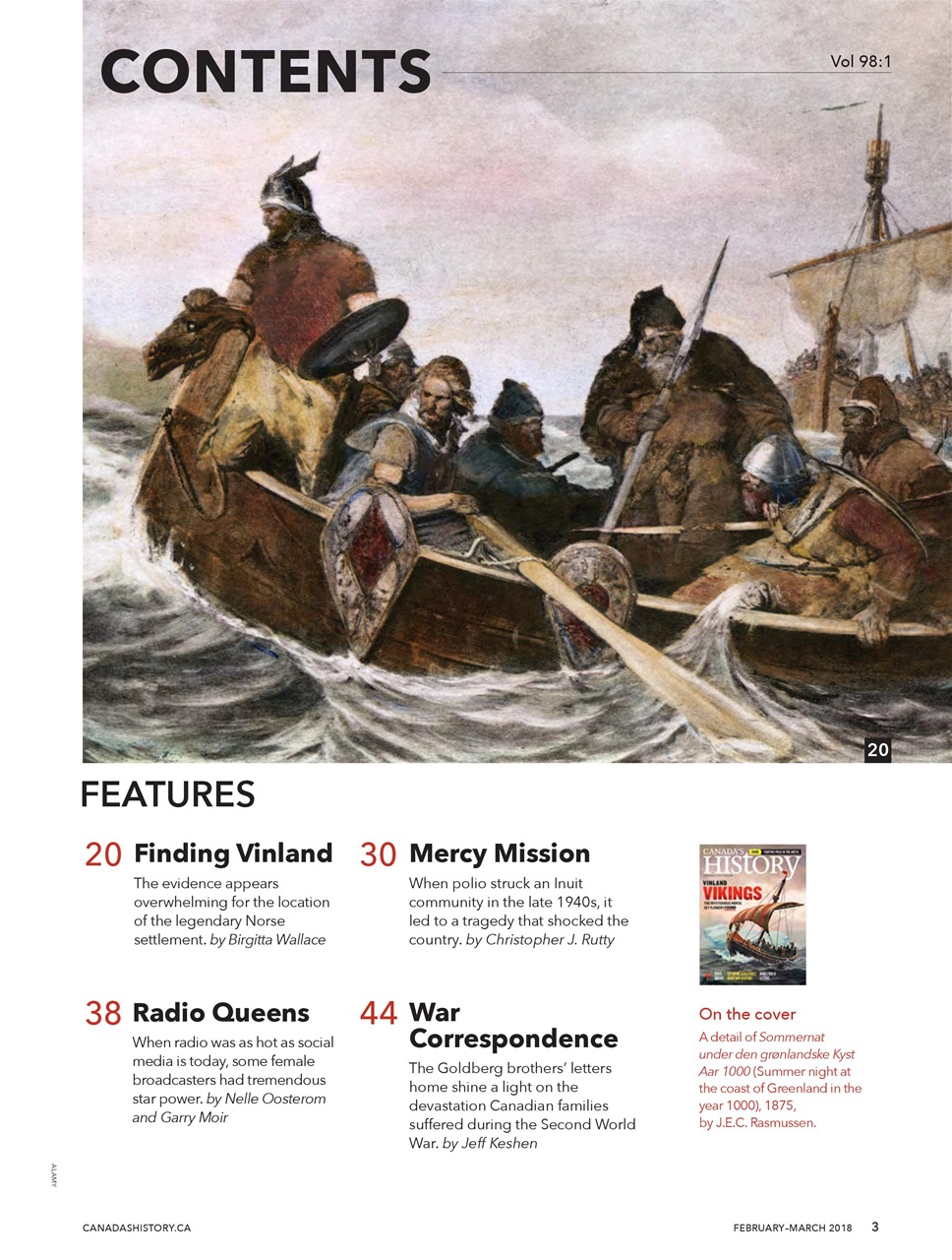 Canada's History Preview Pages