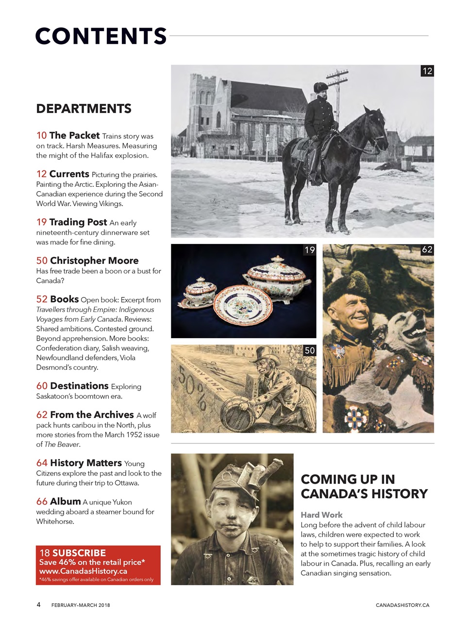 Canada's History Preview Pages