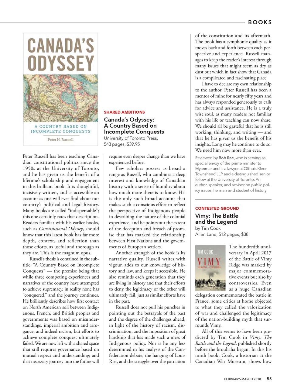 Canada's History Preview Pages