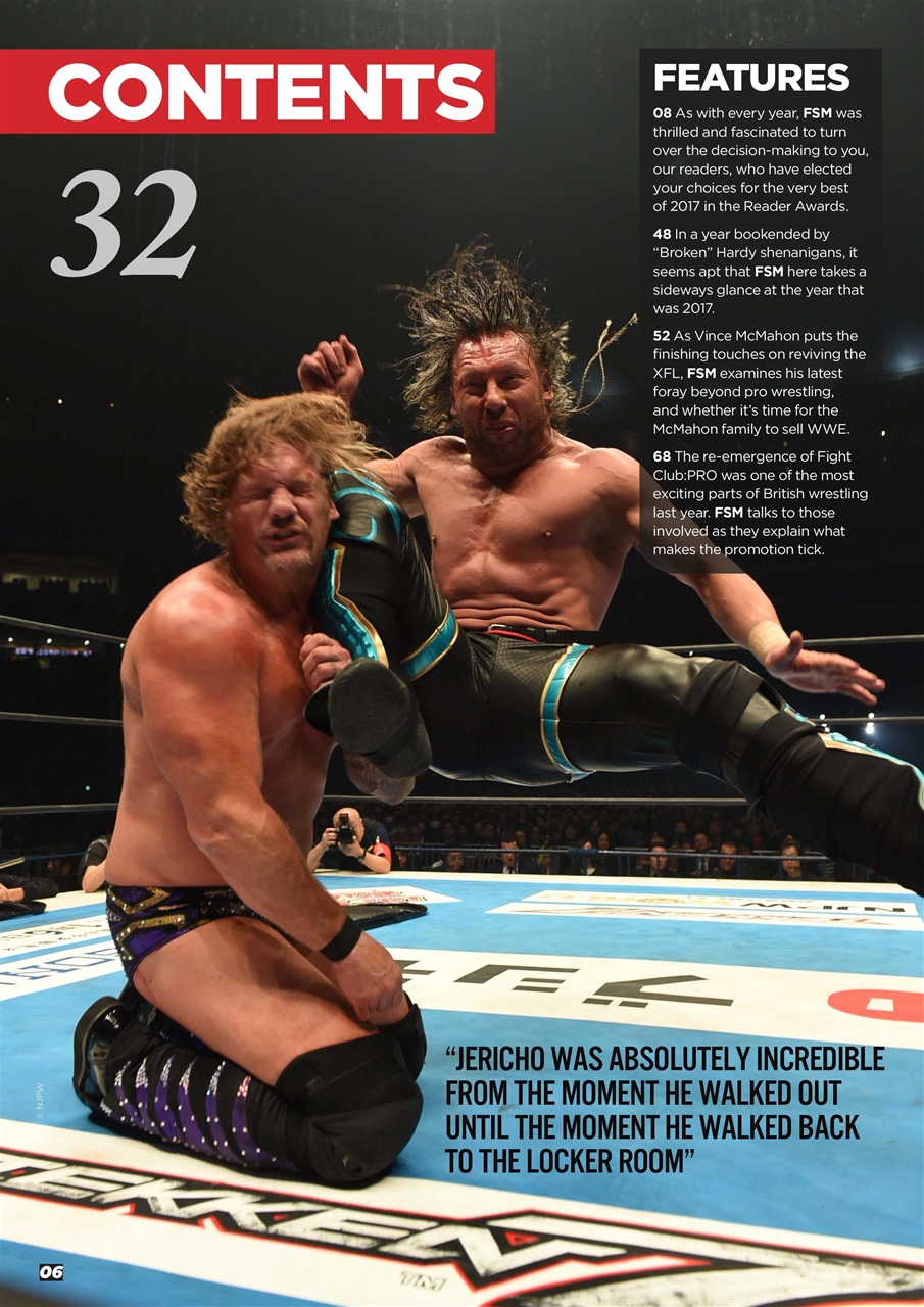 Wrestletalk Magazine Preview Pages