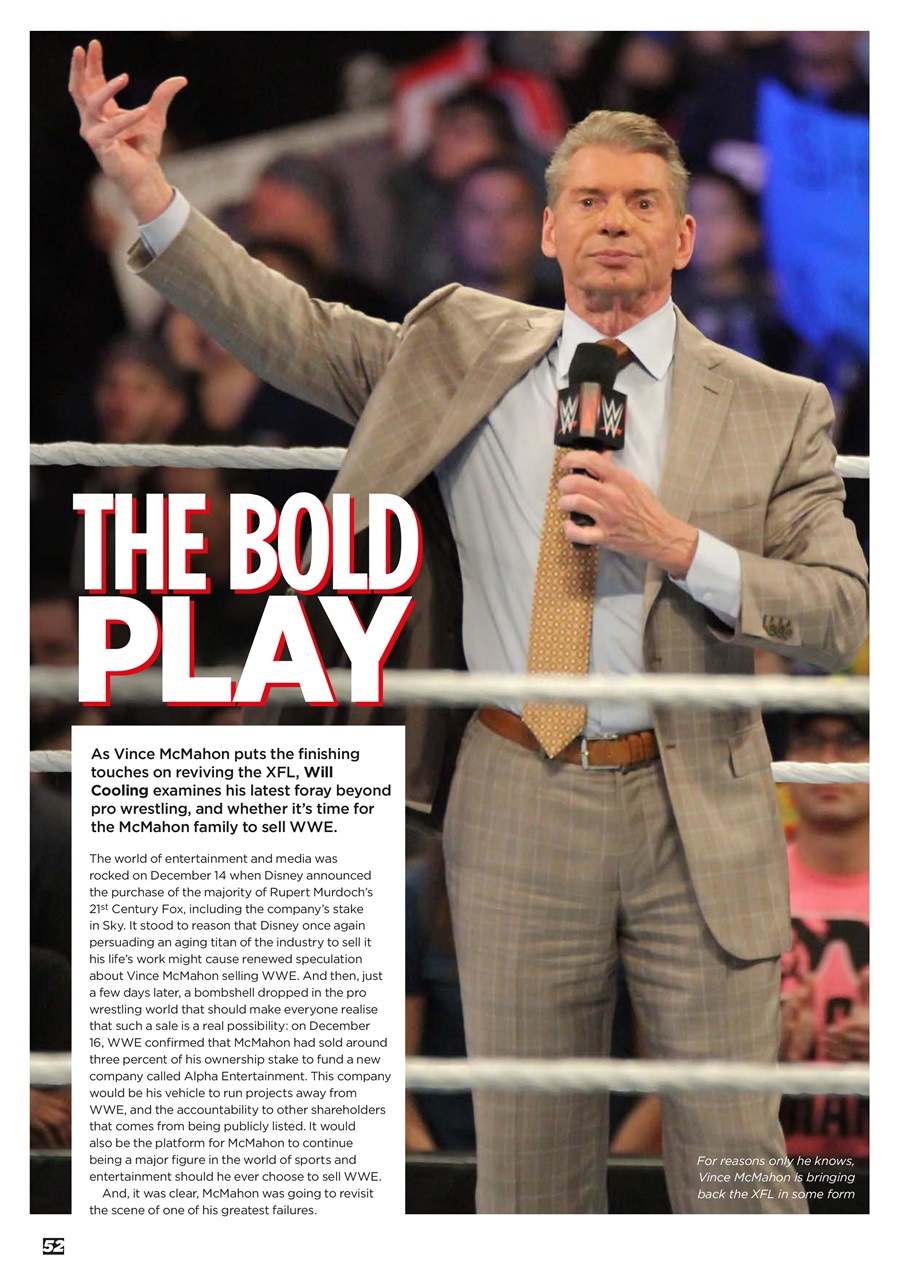Wrestletalk Magazine Preview Pages