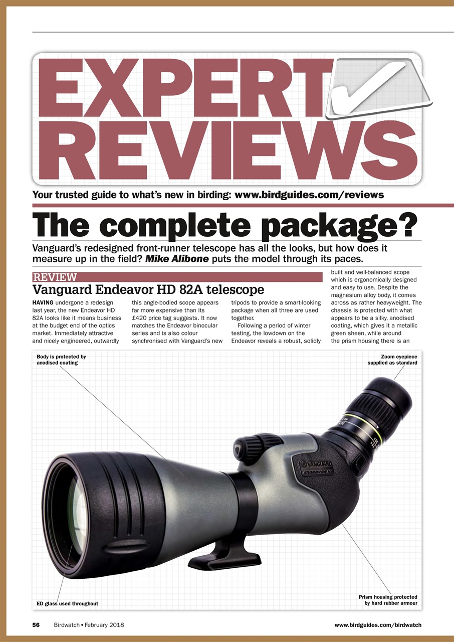 Birdwatch Magazine Preview Pages