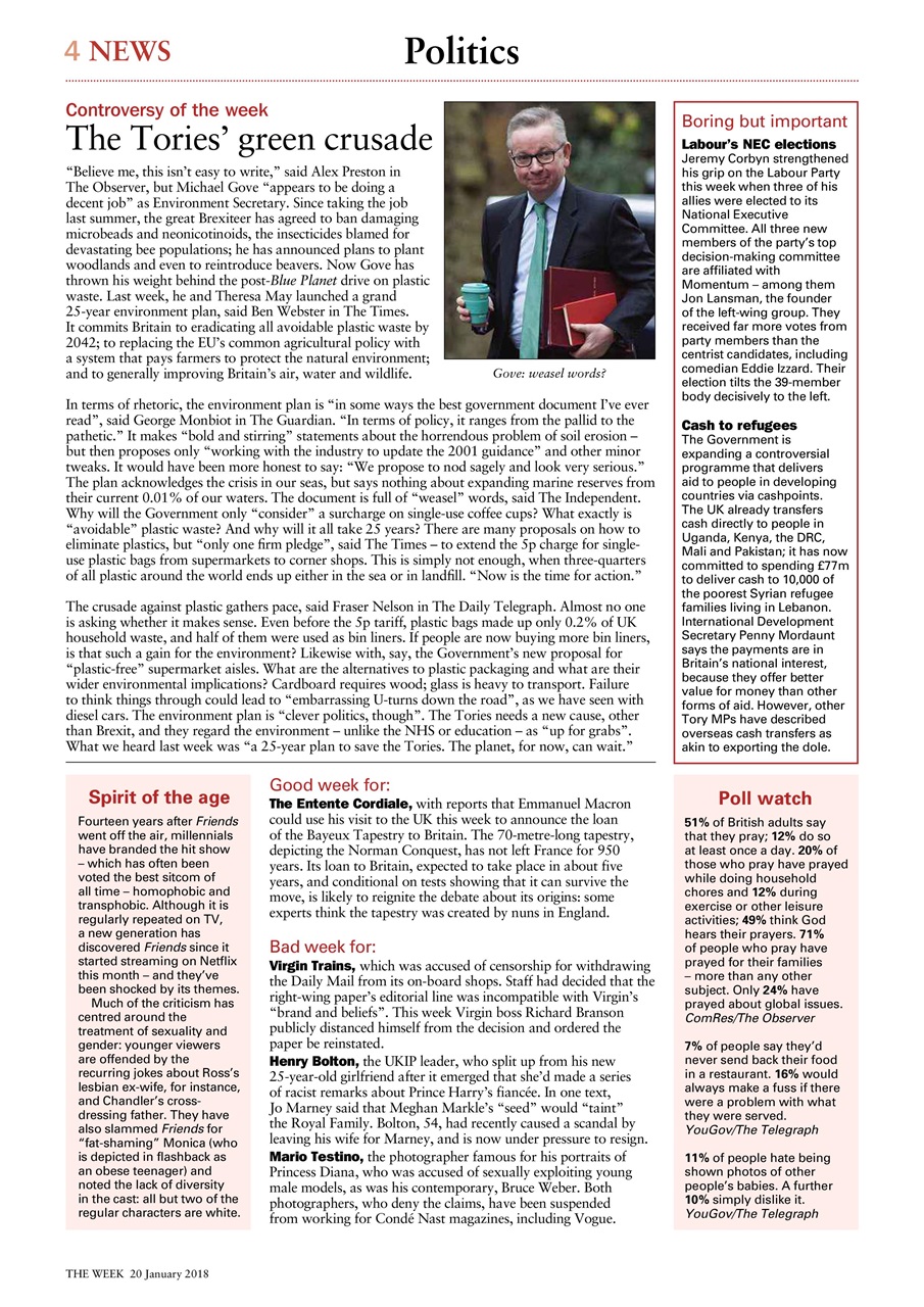 The Week Preview Pages