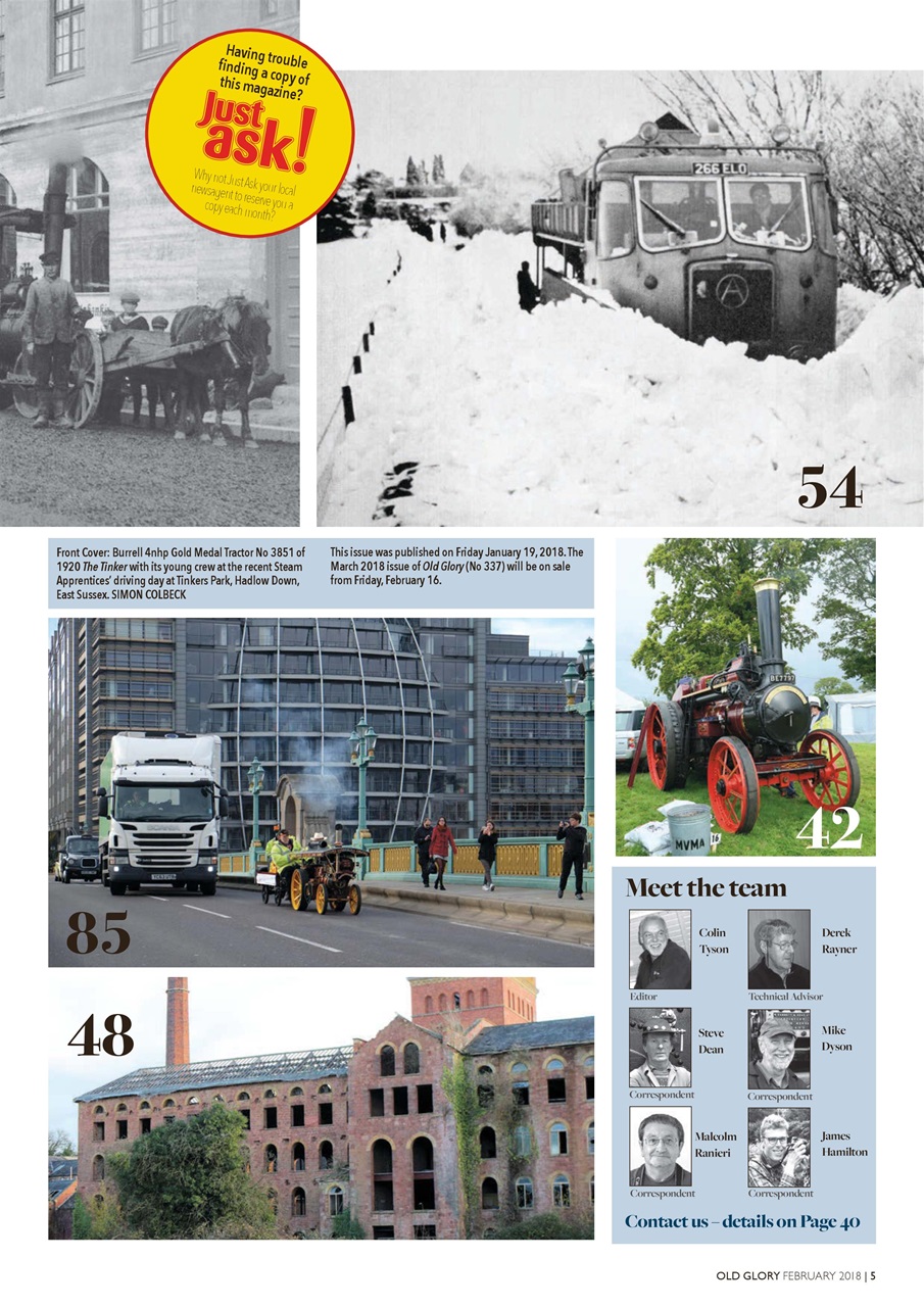 Old Glory Magazine Preview Pages