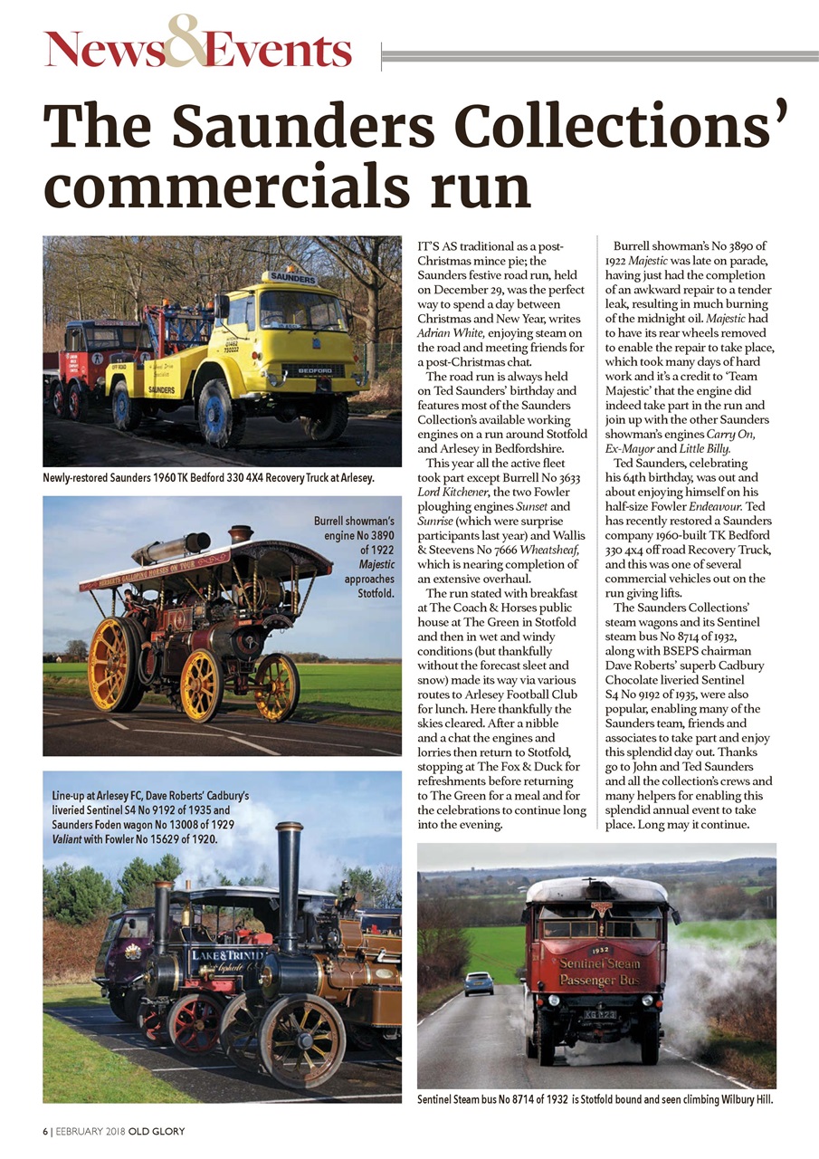 Old Glory Magazine Preview Pages