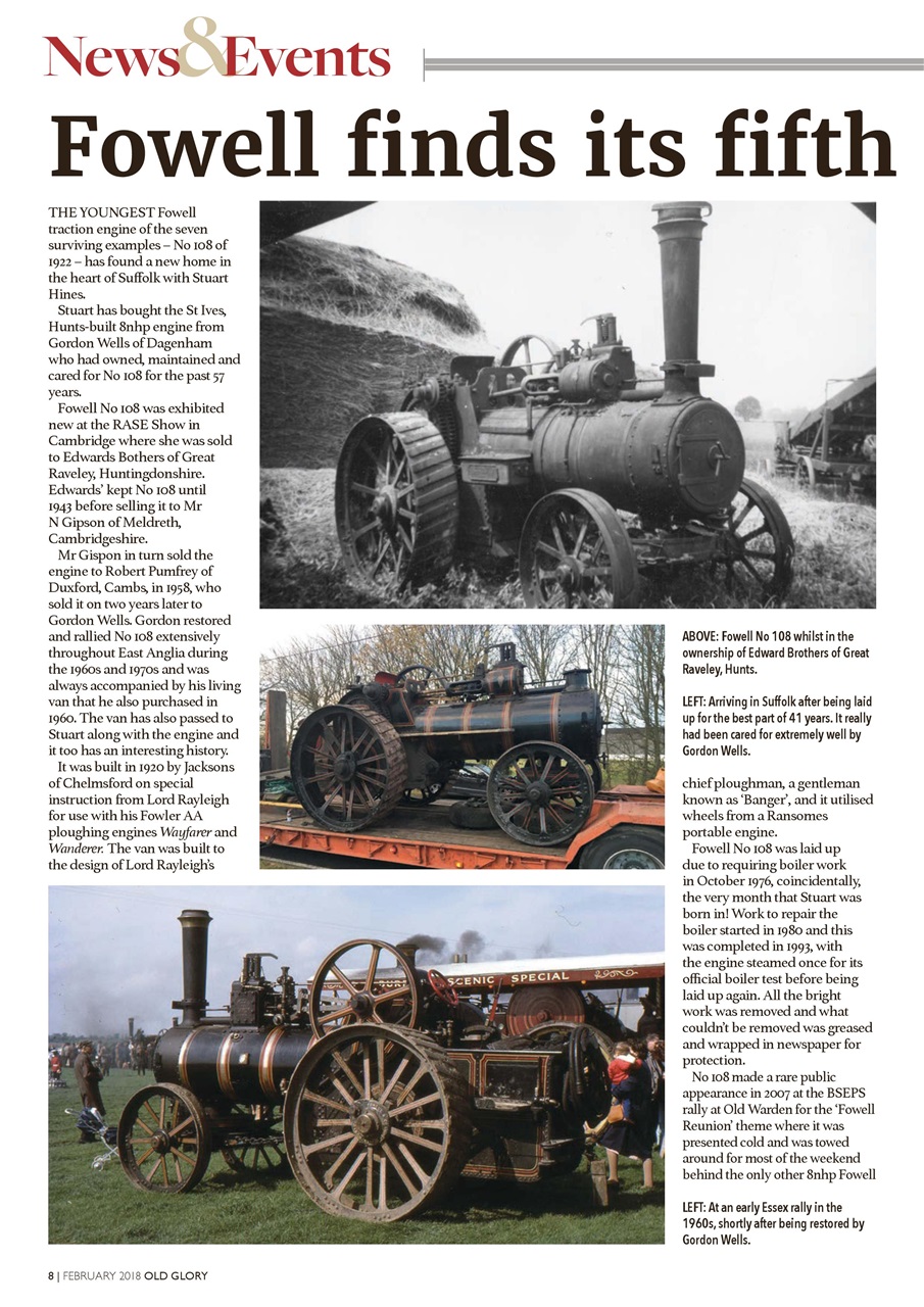 Old Glory Magazine Preview Pages