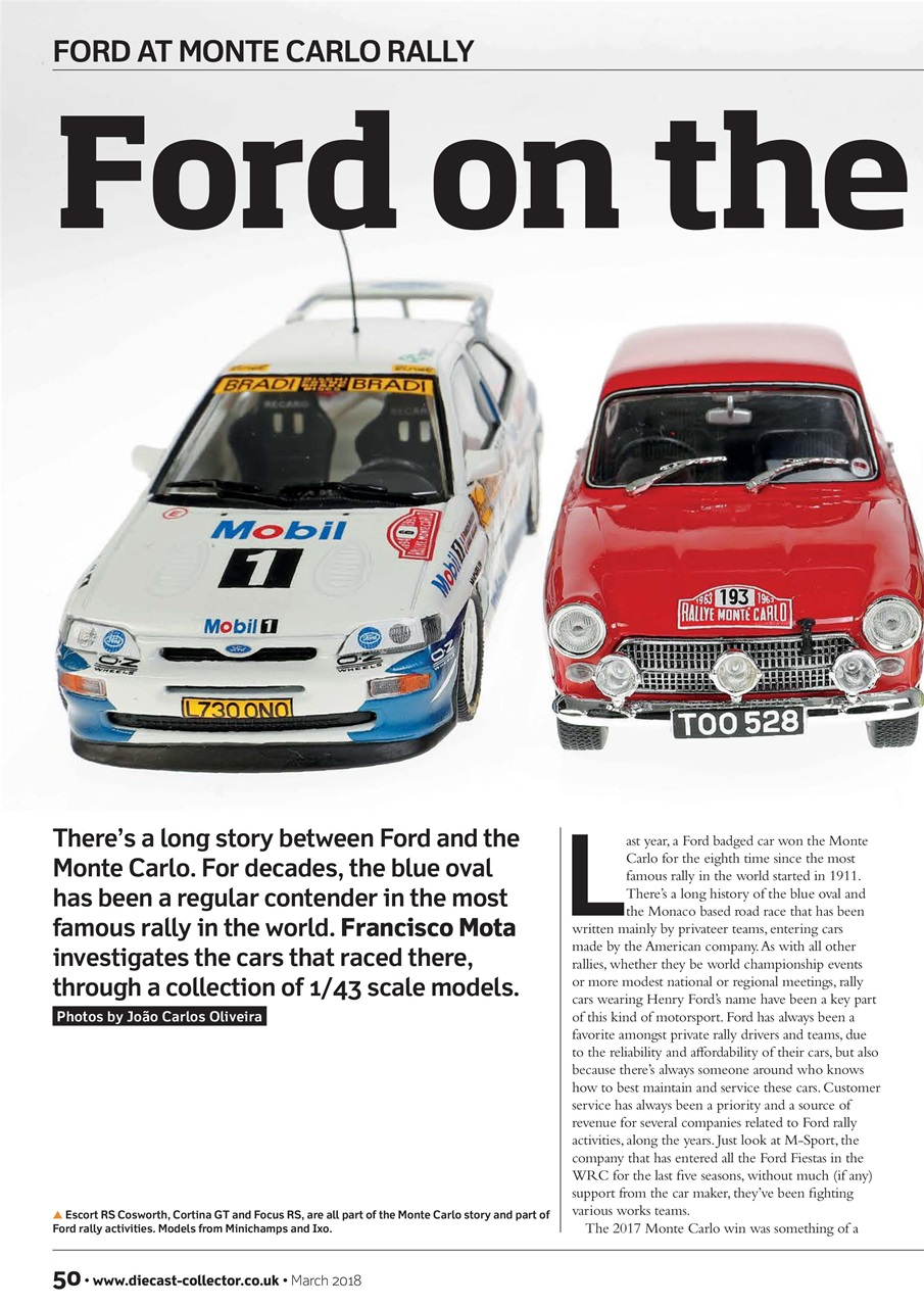 Diecast Collector Preview Pages