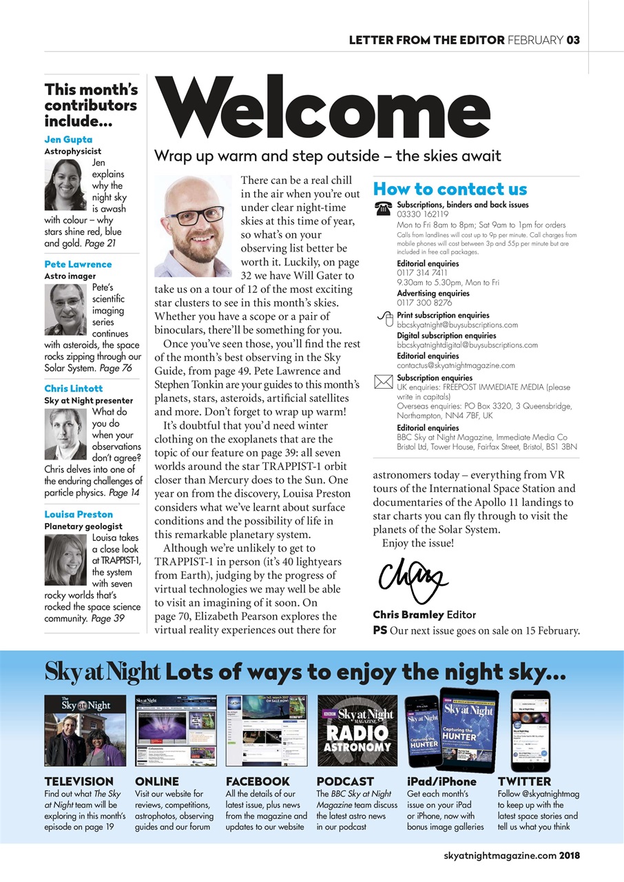 BBC Sky at Night Magazine Preview Pages