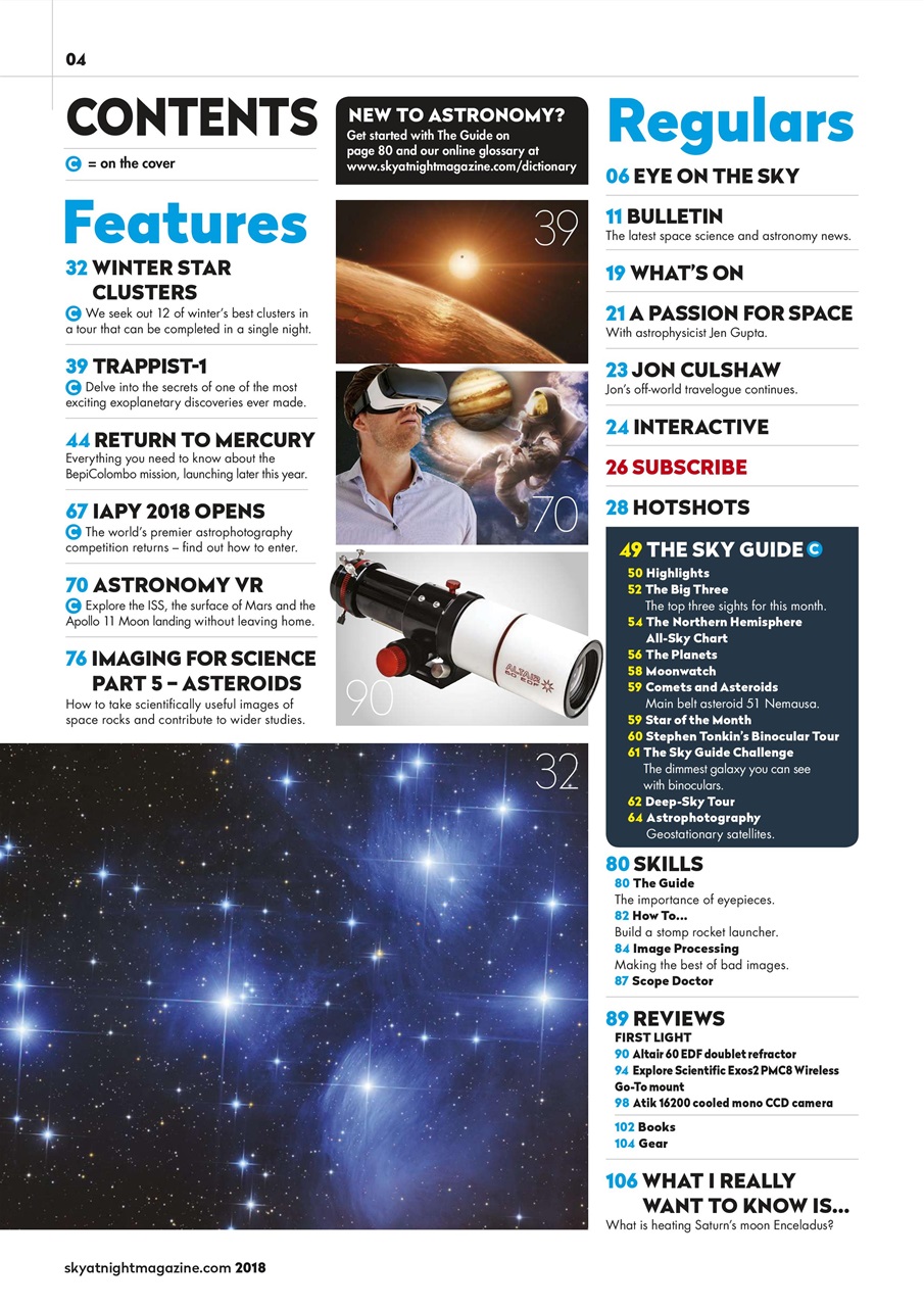 BBC Sky at Night Magazine Preview Pages