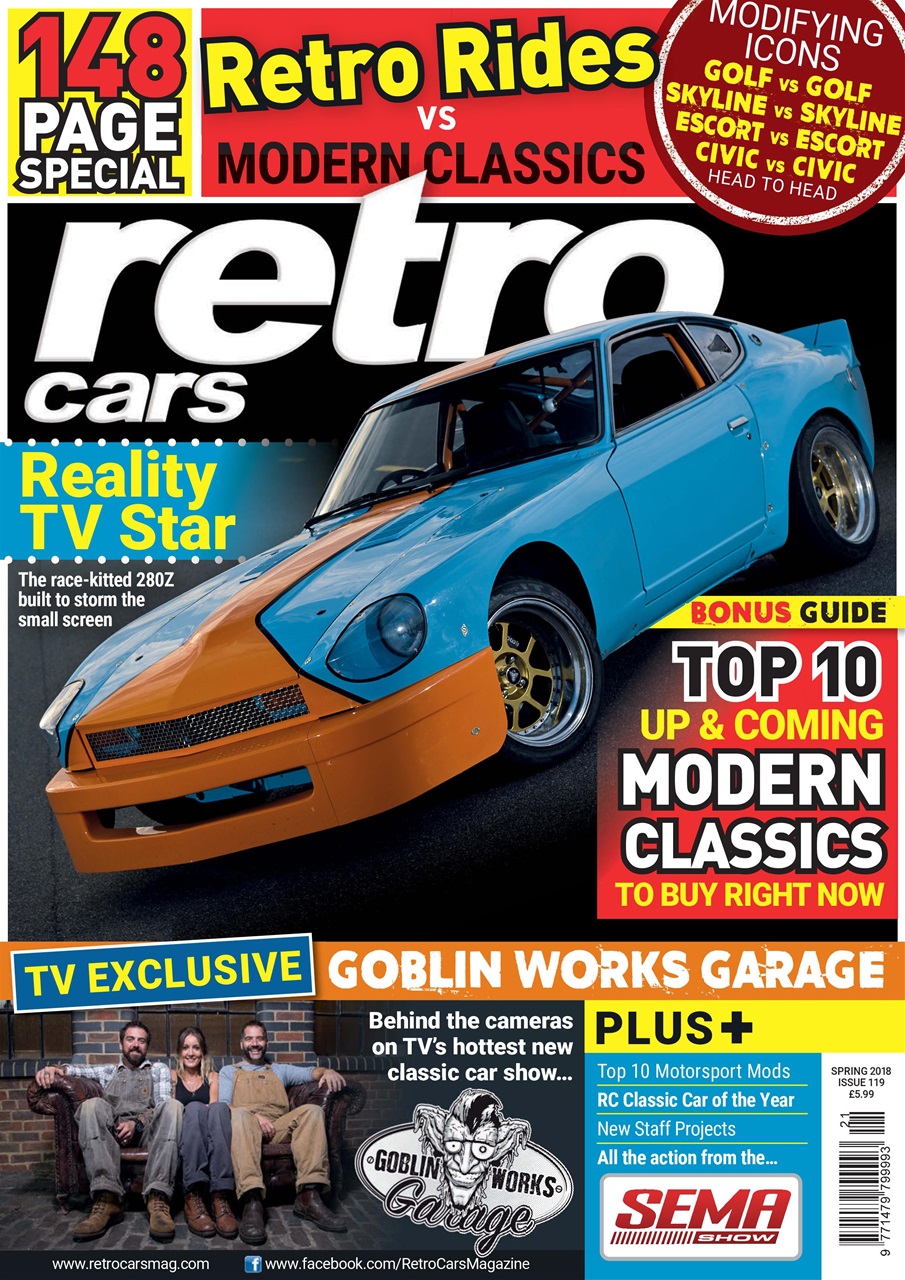 Retro Cars Preview Pages