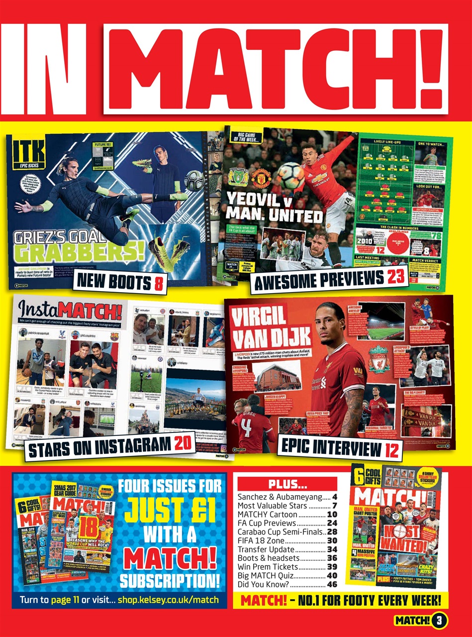 Match Preview Pages