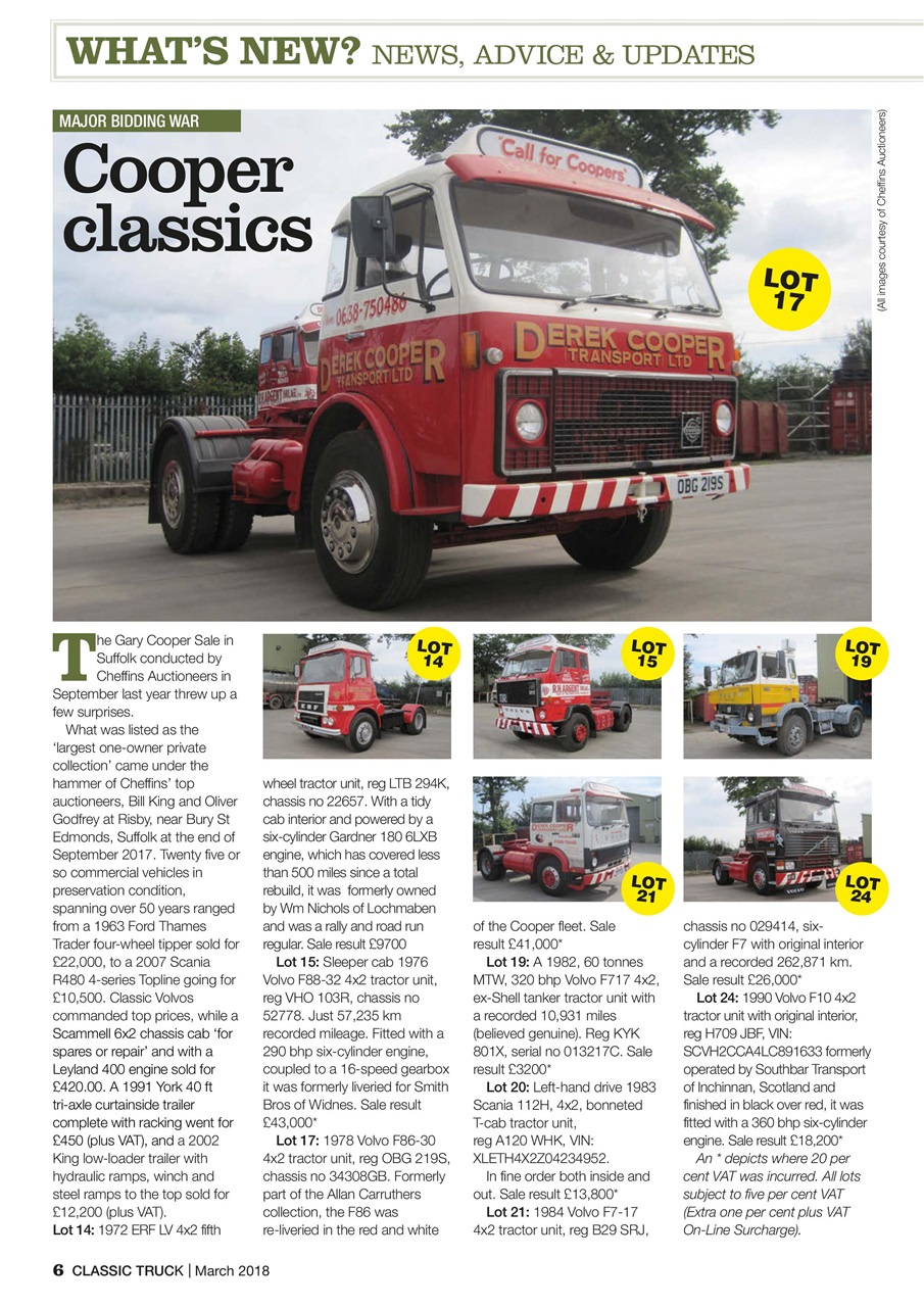 Classic Truck (OLD) Preview Pages