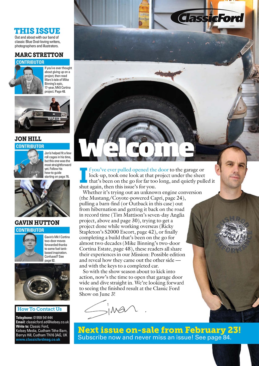 Classic Ford Preview Pages