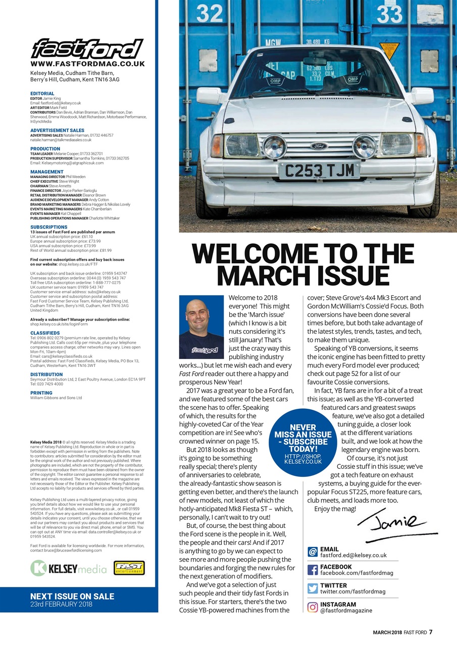 Fast Ford Preview Pages