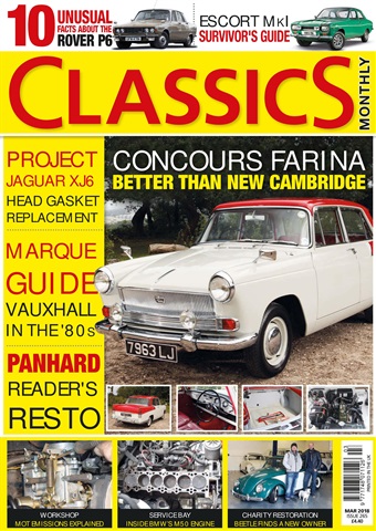Classics World issue March 2018