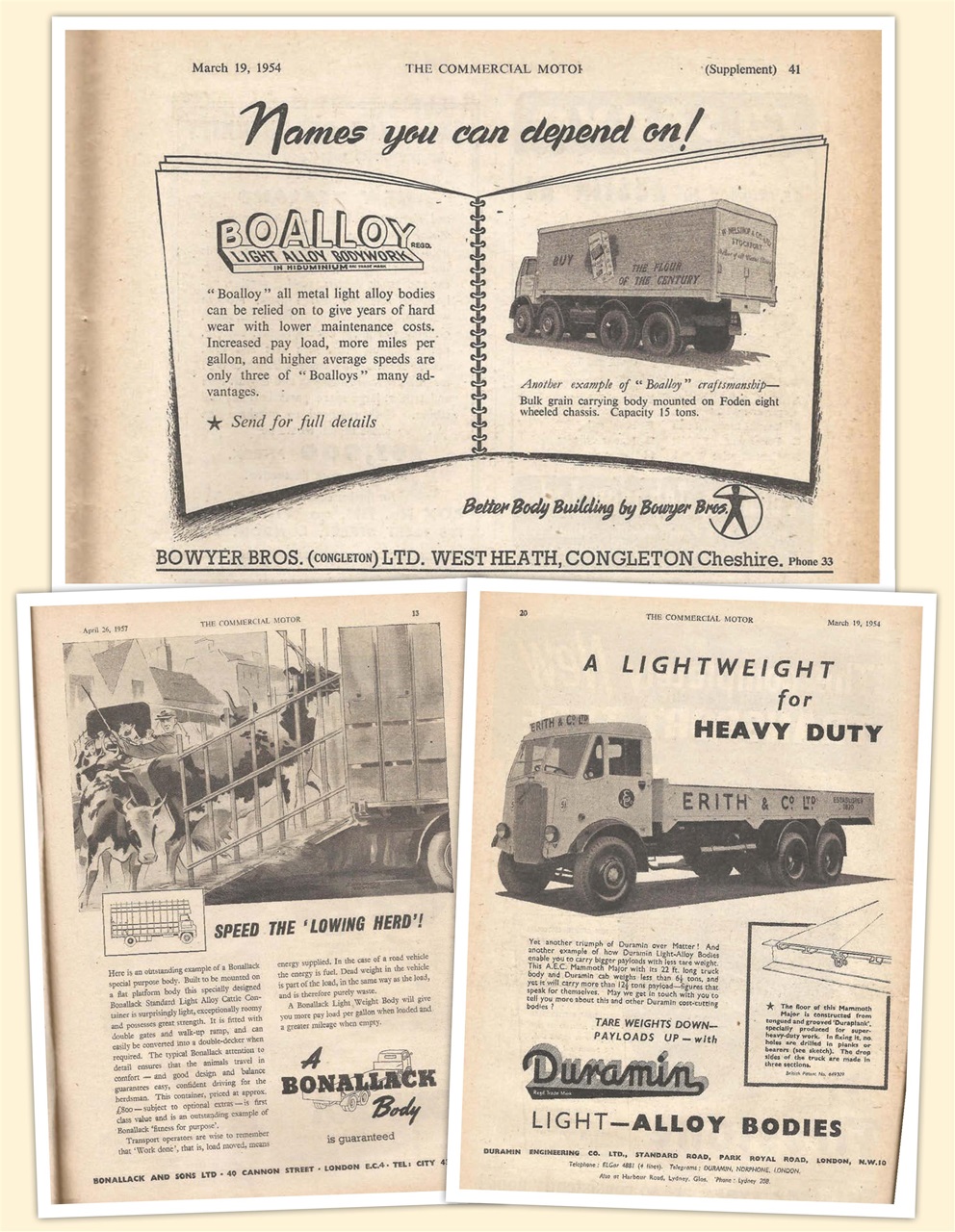 Vintage Roadscene Archive Preview Pages