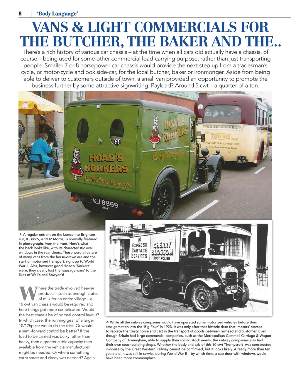 Vintage Roadscene Archive Preview Pages