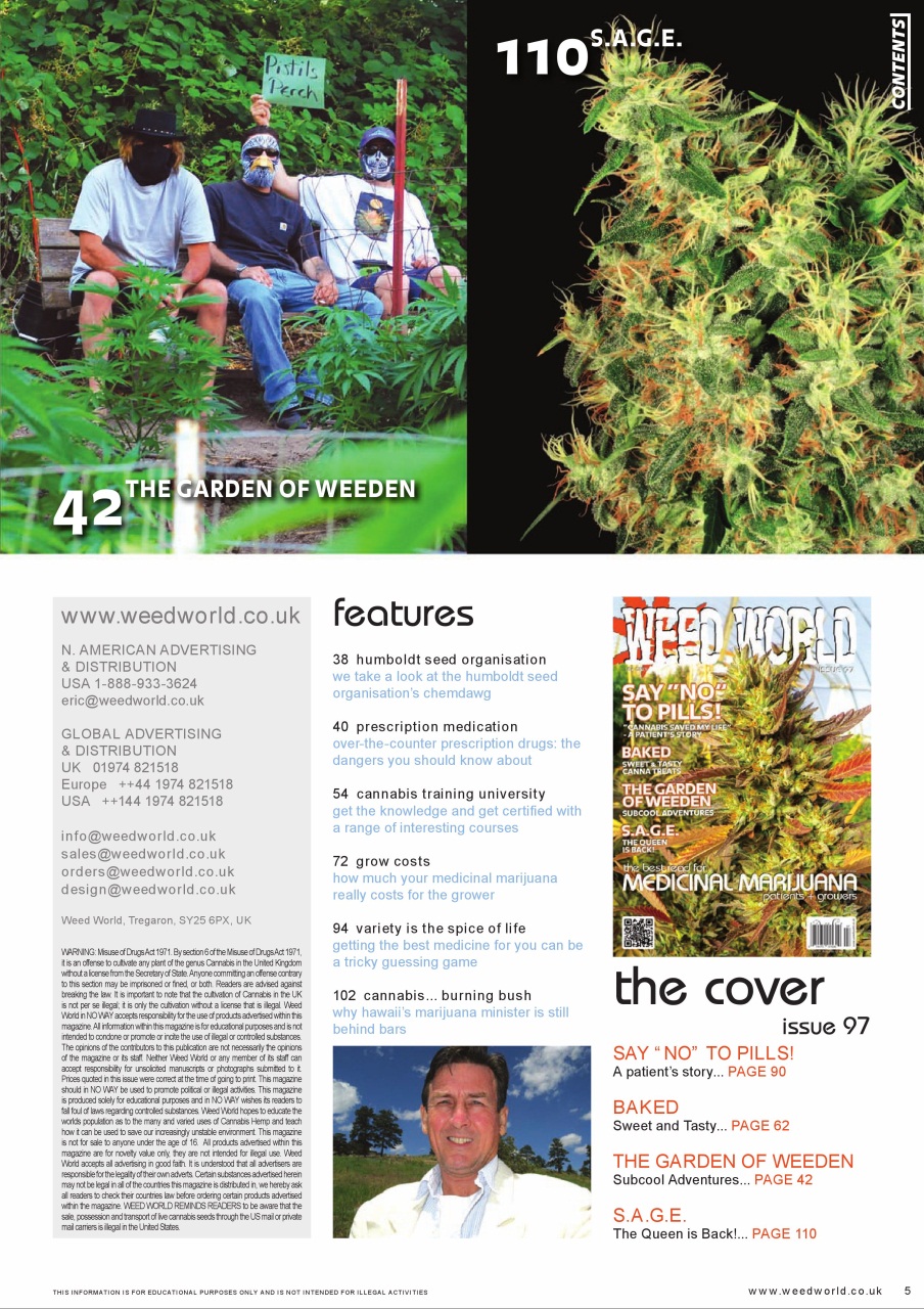 Weed World Preview Pages