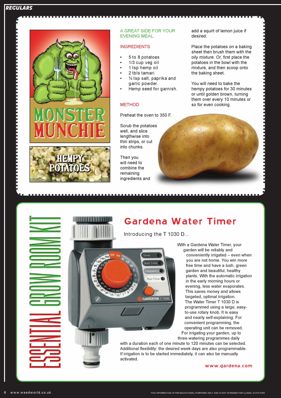 Weed World Preview Pages