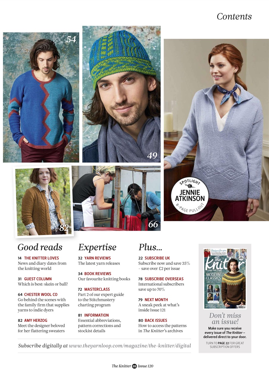 The Knitter Preview Pages