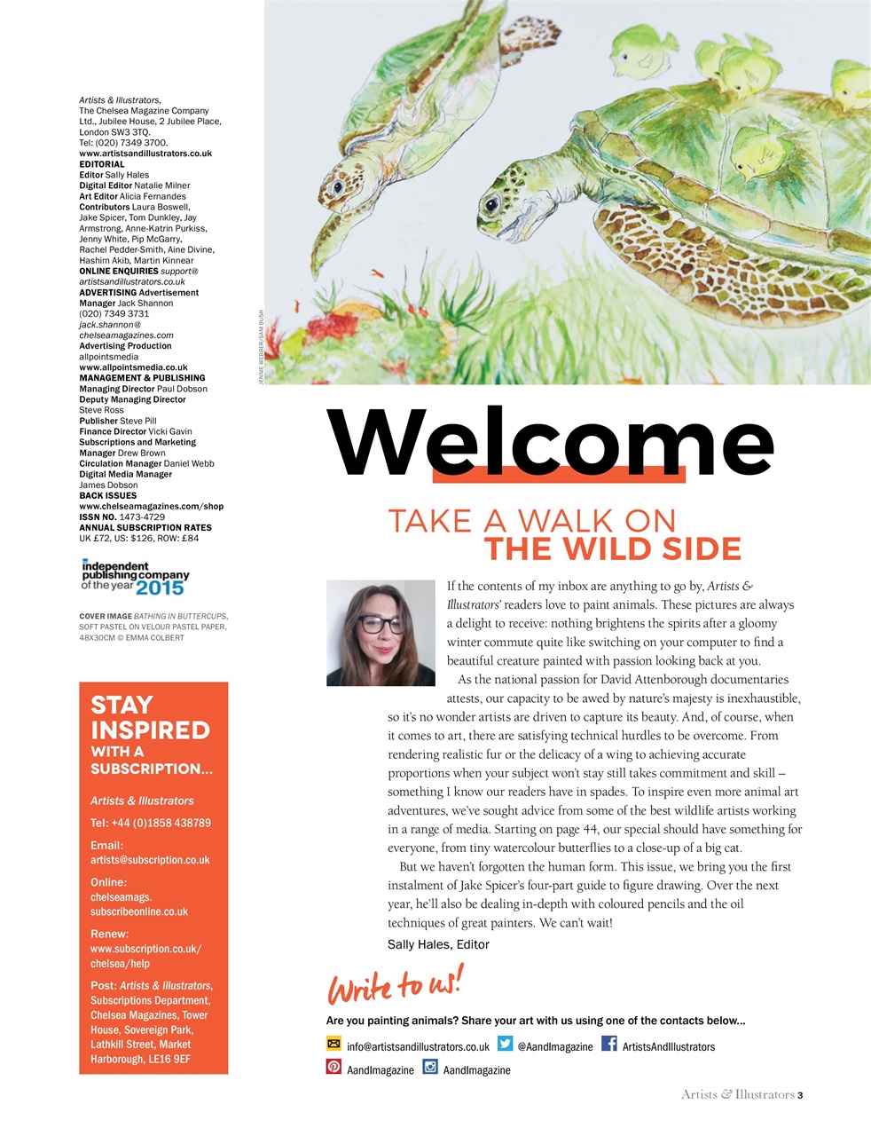 Artists & Illustrators Preview Pages