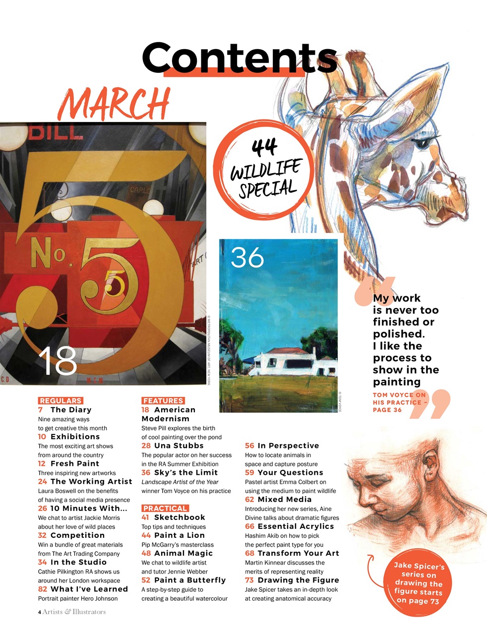 Artists & Illustrators Preview Pages
