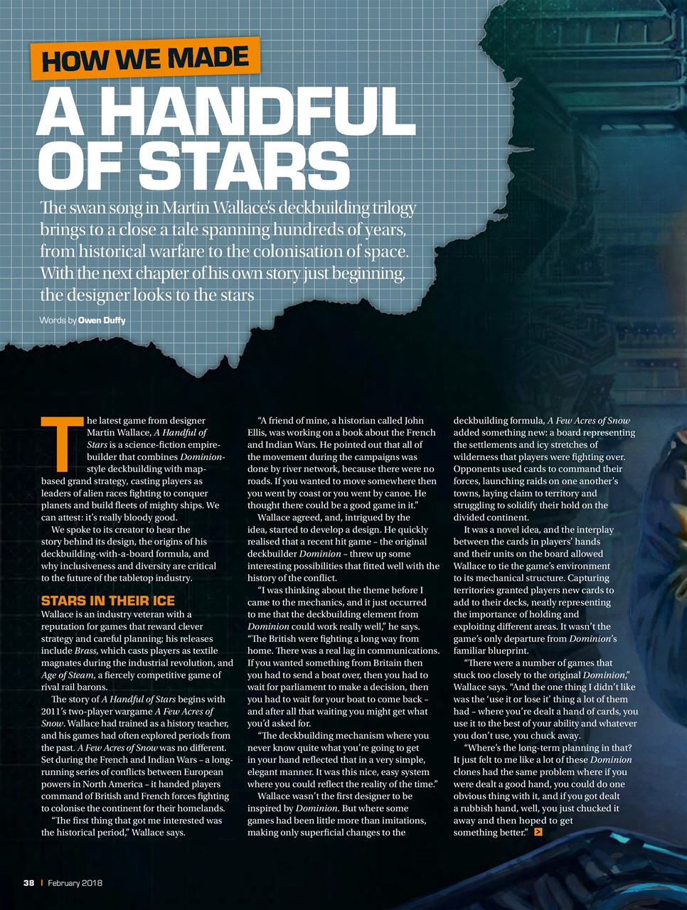 Tabletop Gaming Preview Pages