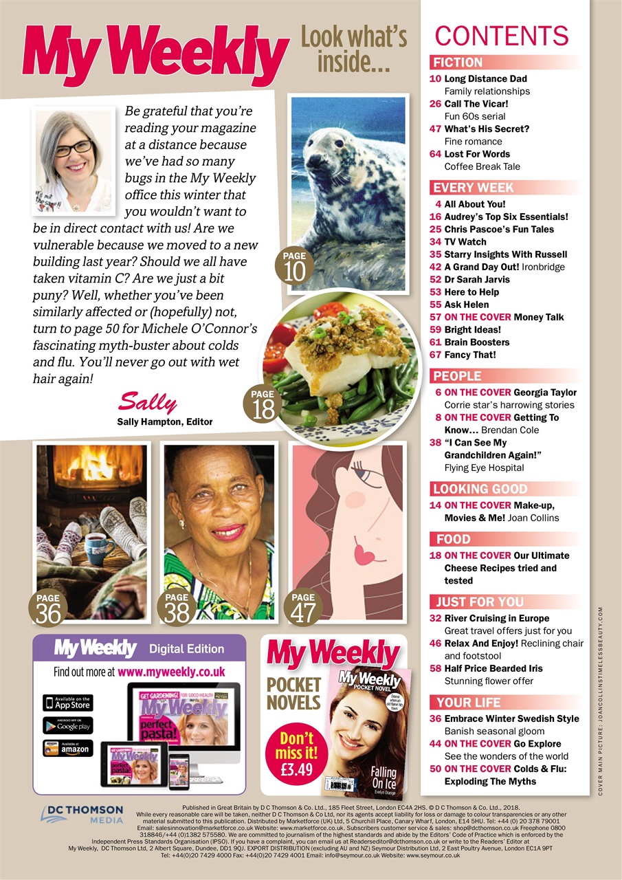 My Weekly Preview Pages